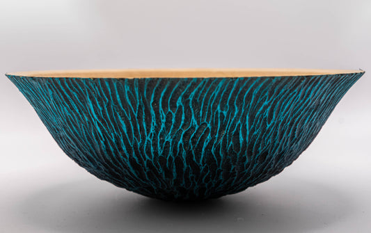 Textured Jacaranda Bowl