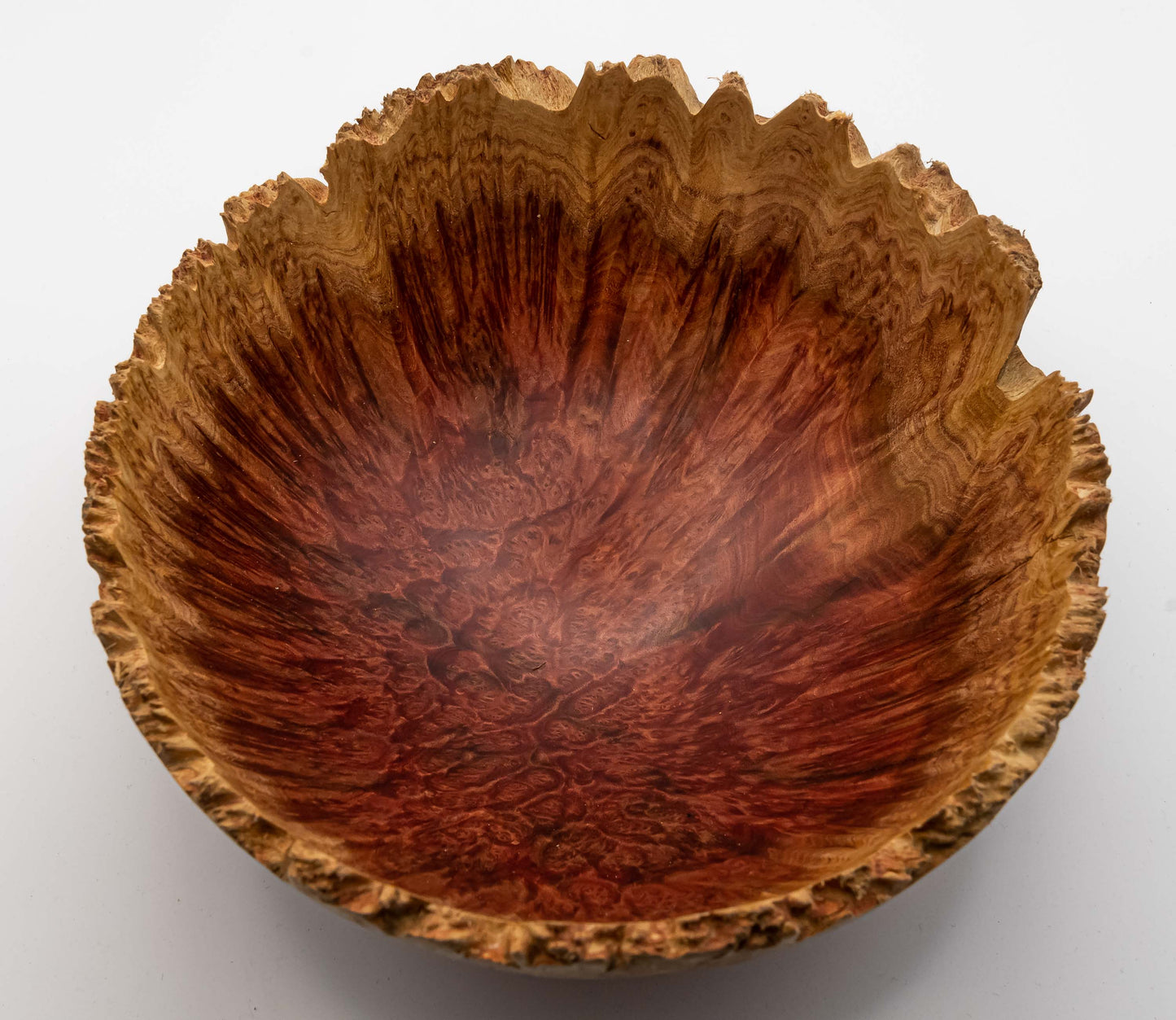 Natural Edge Bowl - Red Mallee Burl